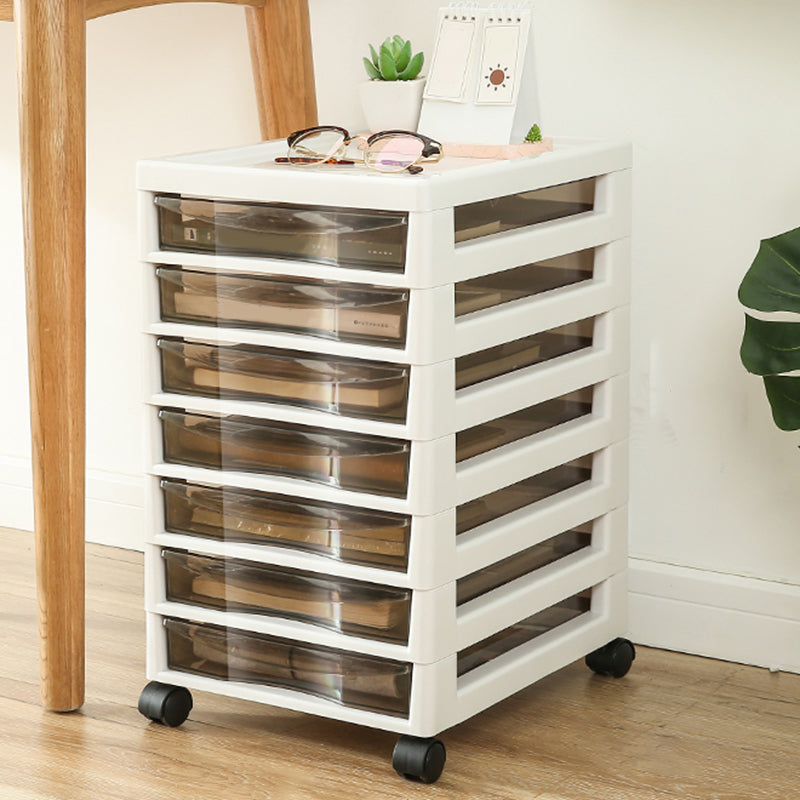 Storage Plastic Filing Cabinet Modern Drawers File Cabinet for Office