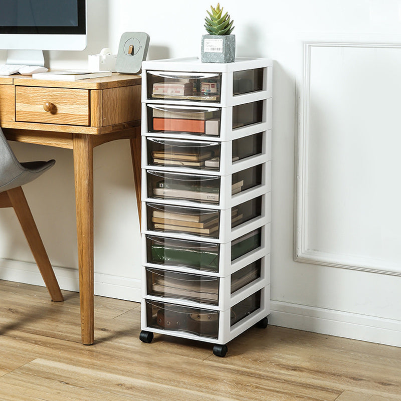 Storage Plastic Filing Cabinet Modern Drawers File Cabinet for Office