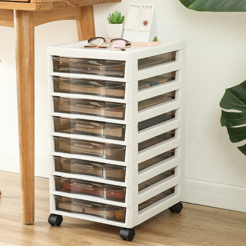 Storage Plastic Filing Cabinet Modern Drawers File Cabinet for Office