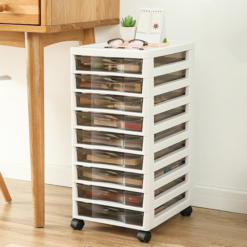 Storage Plastic Filing Cabinet Modern Drawers File Cabinet for Office