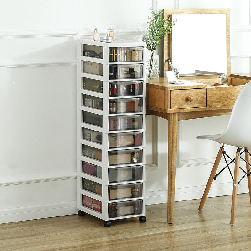 Storage Plastic Filing Cabinet Modern Drawers File Cabinet for Office