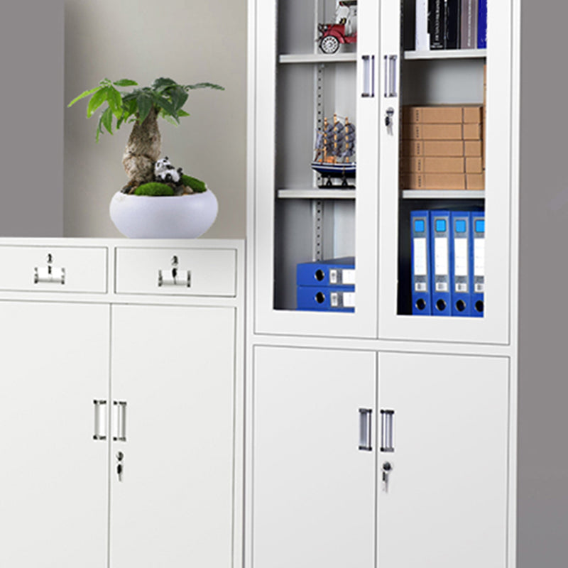 Glass Storage File Cabinet Contemporary Shelves Locking File Cabinet