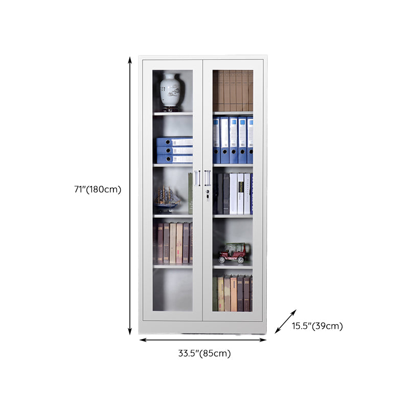 Glass Storage File Cabinet Contemporary Shelves Locking File Cabinet