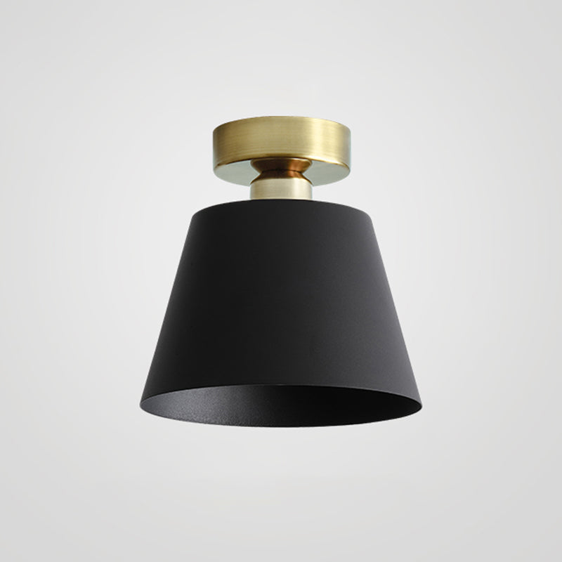 Cone Ceiling Light Fixture Simple LED Flush Mount for Bedroom