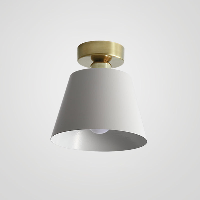 Cone Ceiling Light Fixture Simple LED Flush Mount for Bedroom