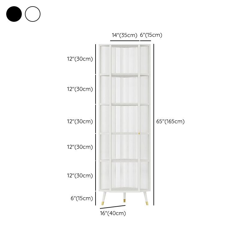 Contemporary Glass Door Buffet Sideboard Living Room Sideboard Cabinet