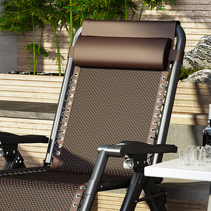 Traditional Rocker Ergonimic Recliner With Cup Holders and Metal Base