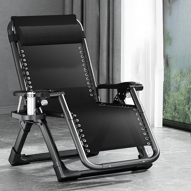 Traditional Rocker Ergonimic Recliner With Cup Holders and Metal Base