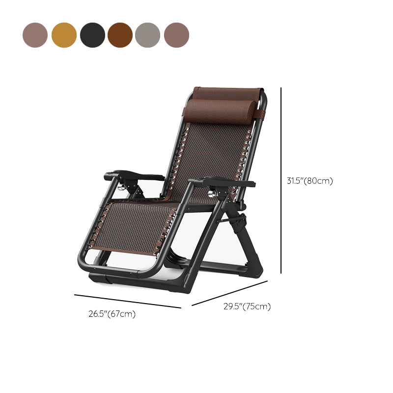 Traditional Rocker Ergonimic Recliner With Cup Holders and Metal Base