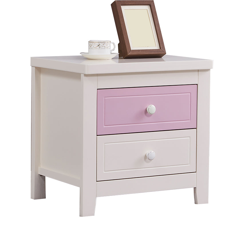 Wooden Accent Table Nightstand Modern Nightstand for Bedroom