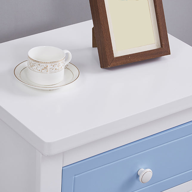 Wooden Accent Table Nightstand Modern Nightstand for Bedroom