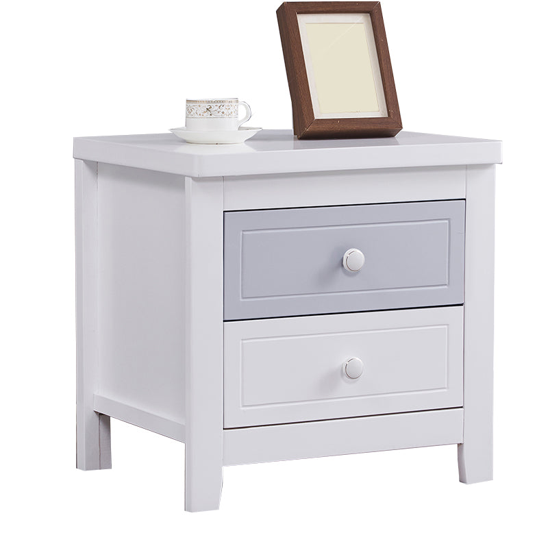 Wooden Accent Table Nightstand Modern Nightstand for Bedroom