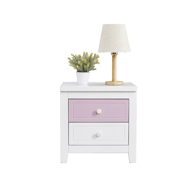 Wooden Accent Table Nightstand Modern Nightstand for Bedroom