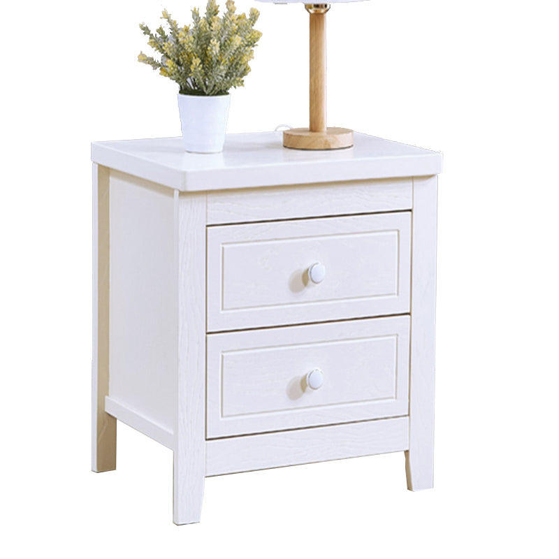 Wooden Accent Table Nightstand Modern Nightstand for Bedroom