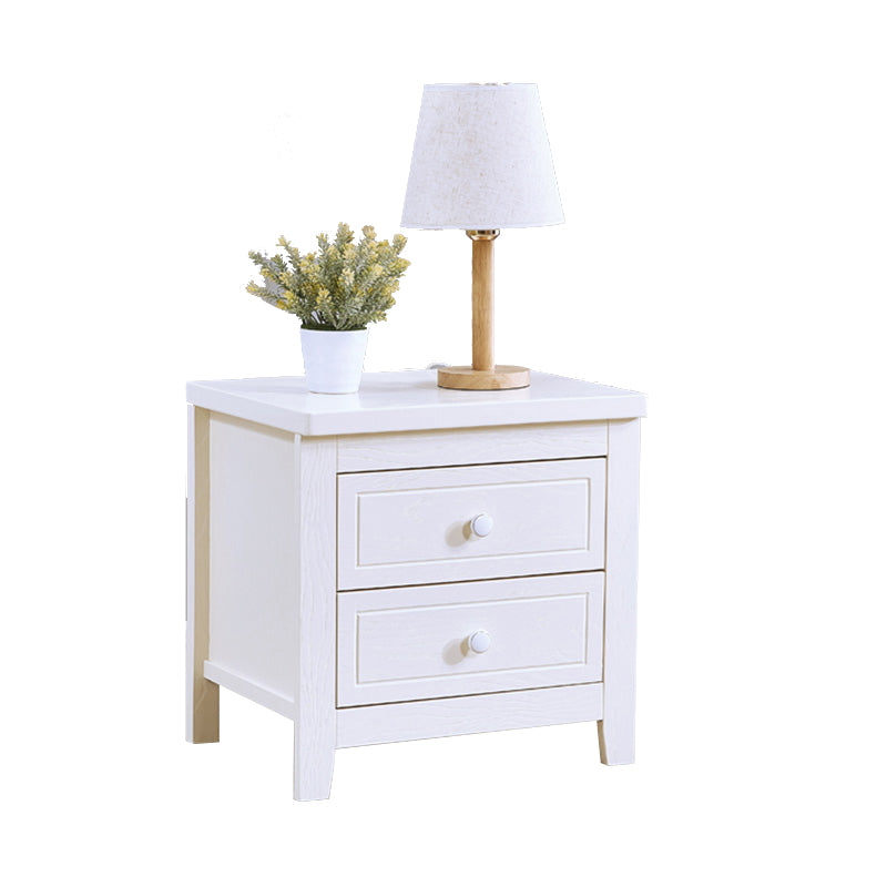 Wooden Accent Table Nightstand Modern Nightstand for Bedroom