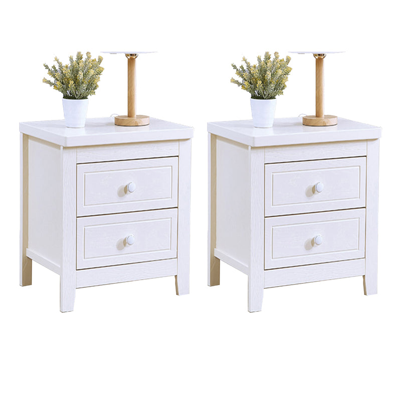 Wooden Accent Table Nightstand Modern Nightstand for Bedroom