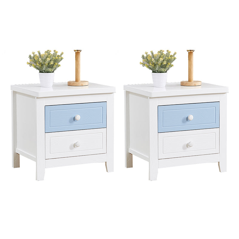 Wooden Accent Table Nightstand Modern Nightstand for Bedroom