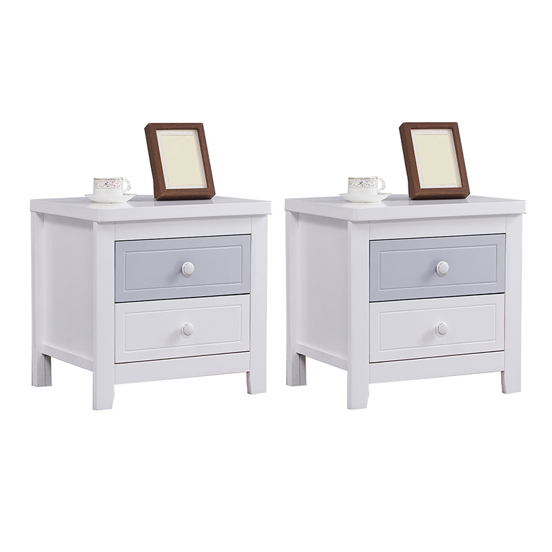 Wooden Accent Table Nightstand Modern Nightstand for Bedroom