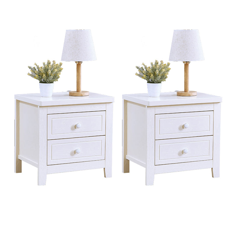 Wooden Accent Table Nightstand Modern Nightstand for Bedroom