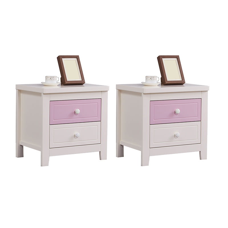 Wooden Accent Table Nightstand Modern Nightstand for Bedroom