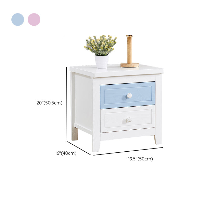 Wooden Accent Table Nightstand Modern Nightstand for Bedroom