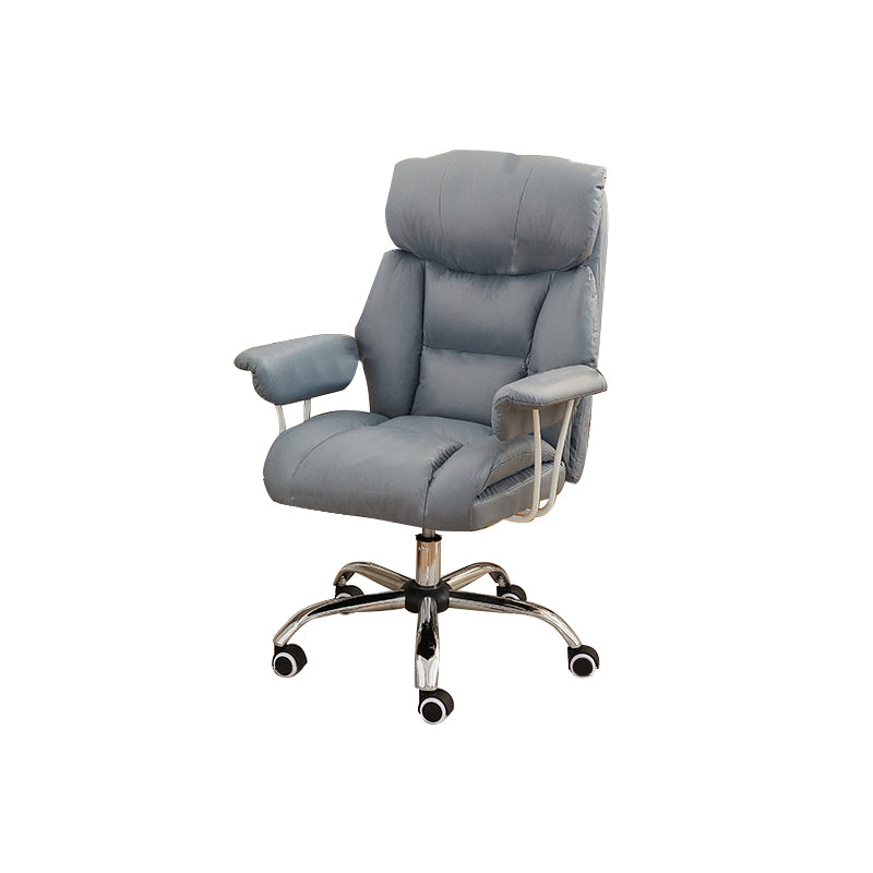 Contemporary Wheels Office Chair Distressing Ergonomic Chair for Room