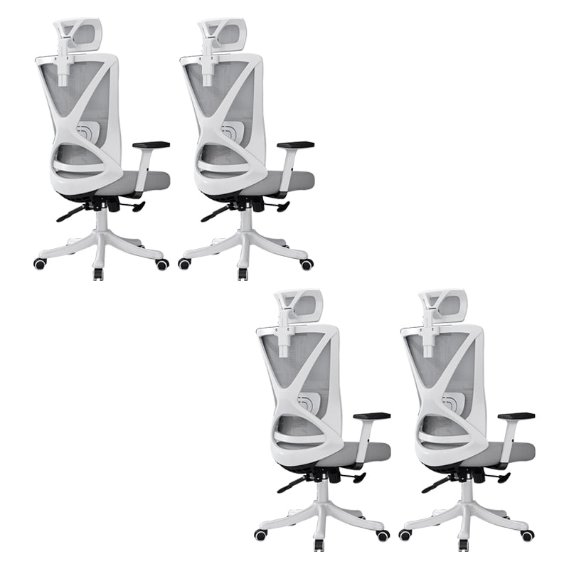 Modern Office Chair No Distressing Ergonomic Slide Chair with Wheels