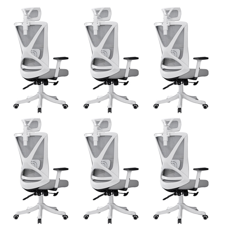 Modern Office Chair No Distressing Ergonomic Slide Chair with Wheels