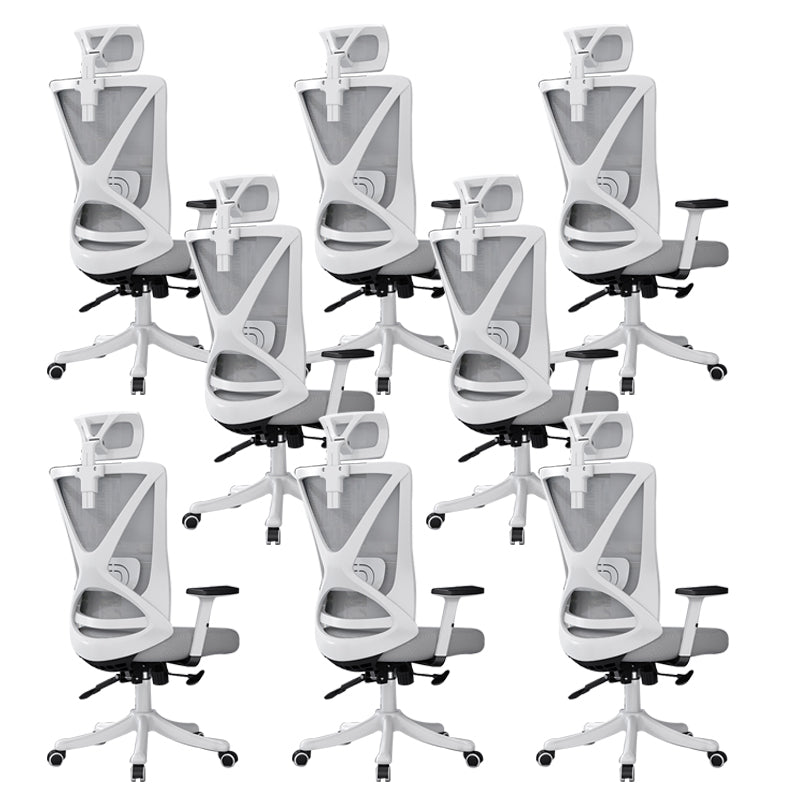 Modern Office Chair No Distressing Ergonomic Slide Chair with Wheels