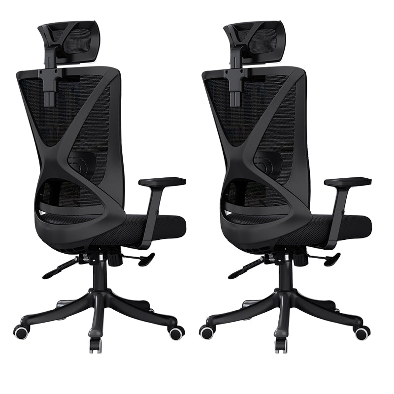 Modern Office Chair No Distressing Ergonomic Slide Chair with Wheels