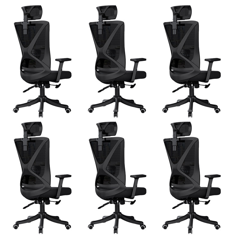 Modern Office Chair No Distressing Ergonomic Slide Chair with Wheels