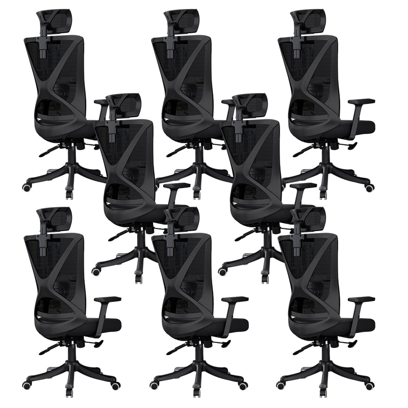 Modern Office Chair No Distressing Ergonomic Slide Chair with Wheels