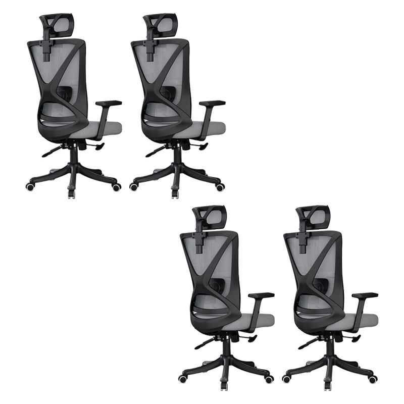 Modern Office Chair No Distressing Ergonomic Slide Chair with Wheels