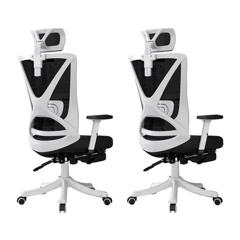 Modern Office Chair No Distressing Ergonomic Slide Chair with Wheels