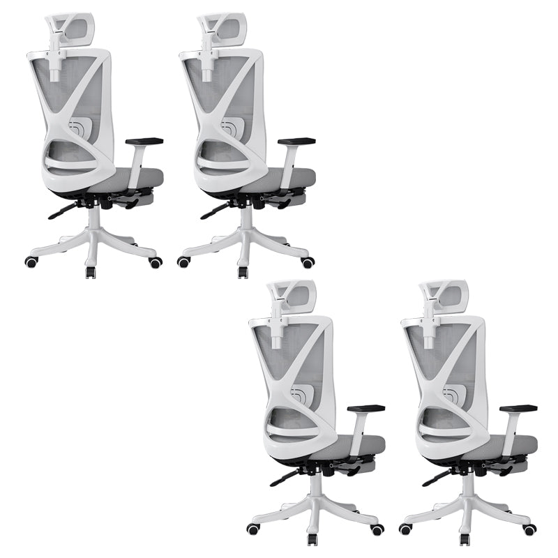 Modern Office Chair No Distressing Ergonomic Slide Chair with Wheels