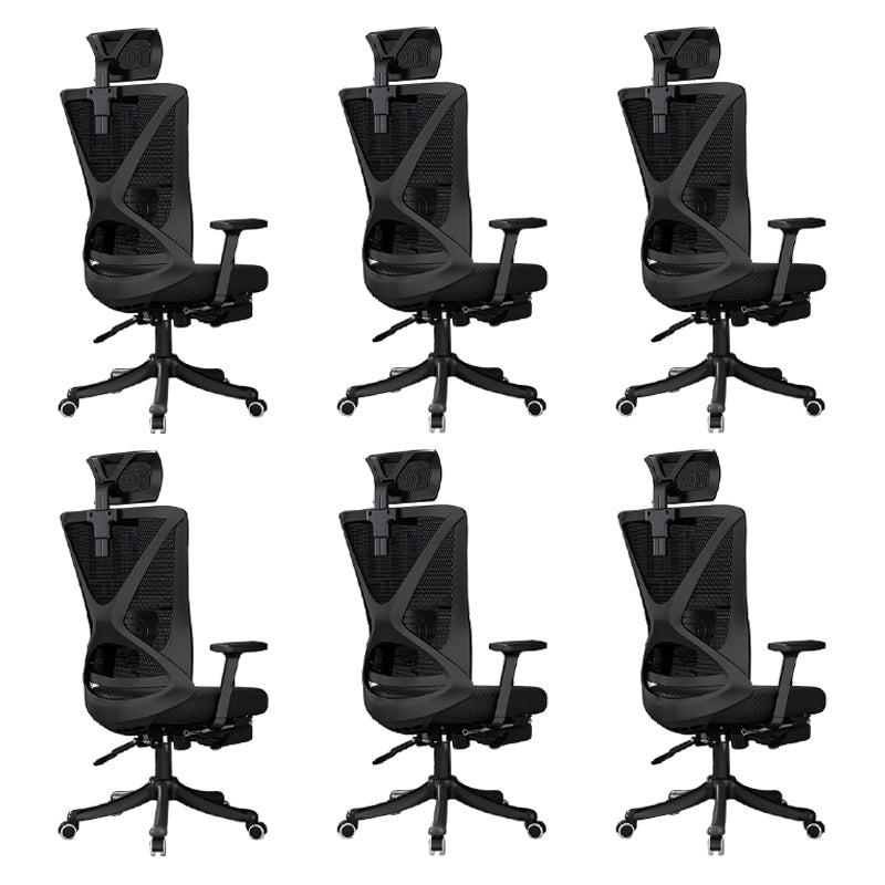 Modern Office Chair No Distressing Ergonomic Slide Chair with Wheels