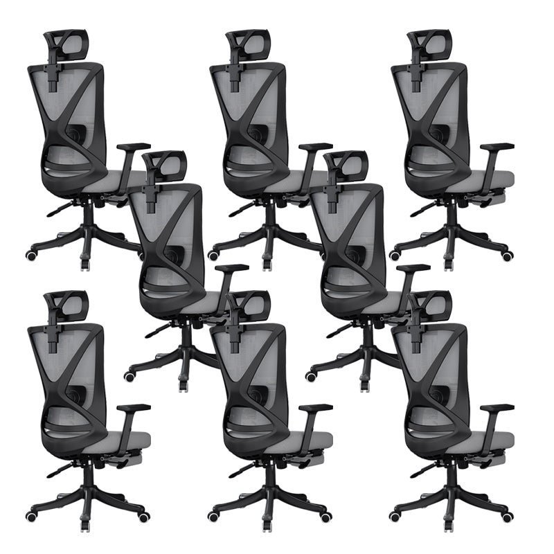 Modern Office Chair No Distressing Ergonomic Slide Chair with Wheels