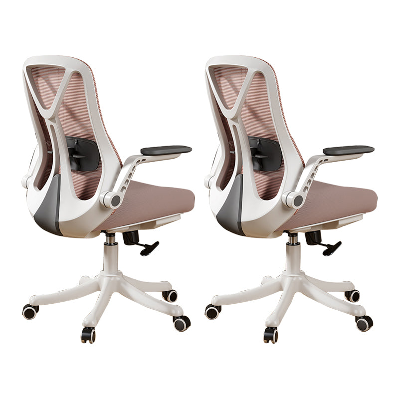 Removable Arms Office Chair Tilt Mechanism No Distressing Slide Chair with Wheels