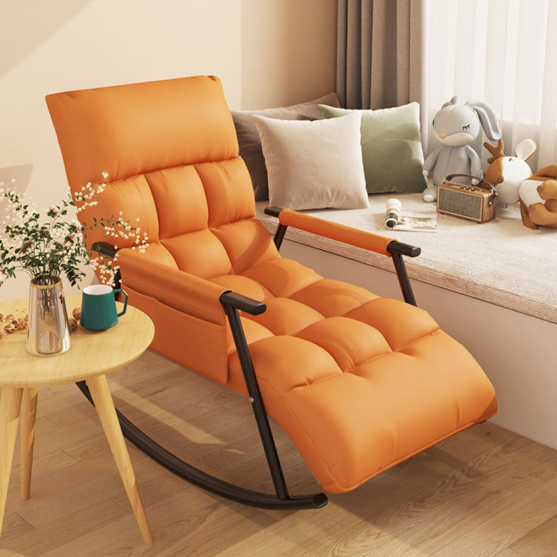 Single Lazy Rocking Chair Indoor Sofa Rocking Chair for Bedroom