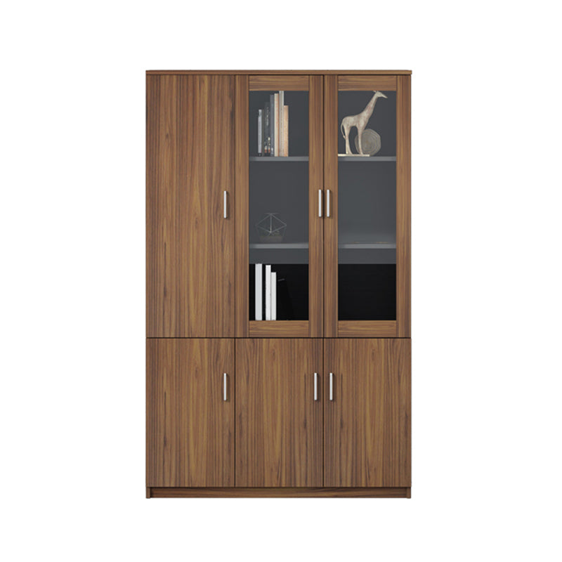 Medieval Modern File Cabinet Wooden Frame Vertical File Cabinet for Office