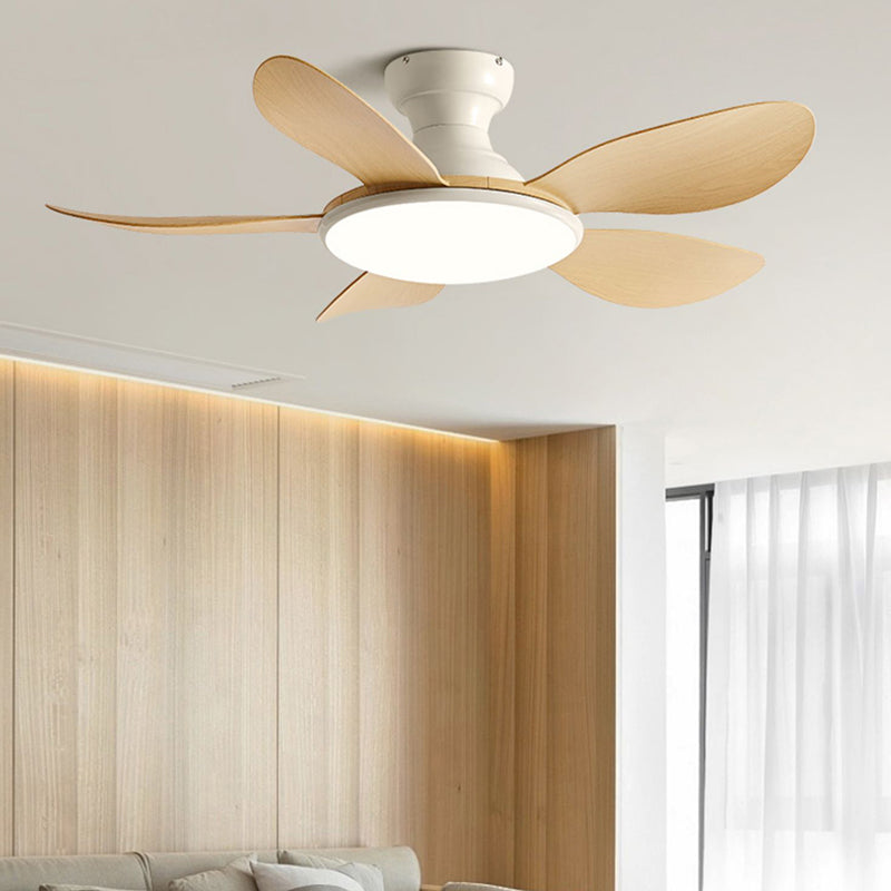 Modern 52" Ceiling Fan Lighting with 5-Blade for Dining Room