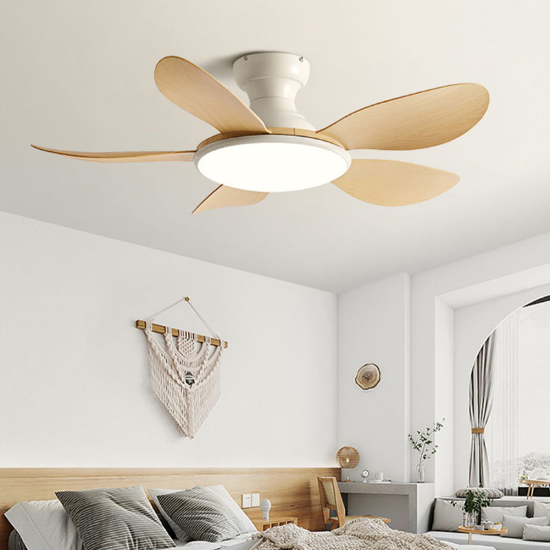 Modern 52" Ceiling Fan Lighting with 5-Blade for Dining Room