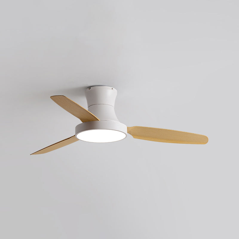 Contemporary Ceiling Fan Lighting with Metal for Dining Room