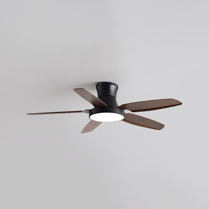 Contemporary Ceiling Fan Lighting with Metal for Dining Room