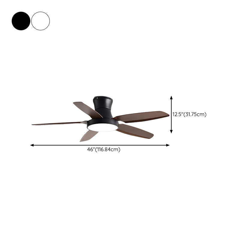 Contemporary Ceiling Fan Lighting with Metal for Dining Room