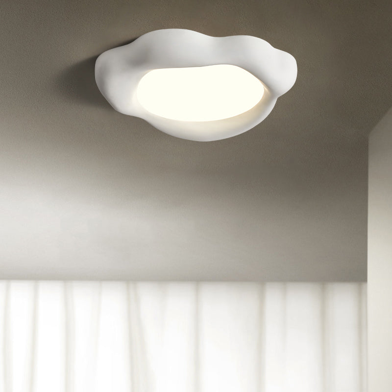 Unique LED Flush Mount Nordic Steel and Acrylic Ceiling Flush