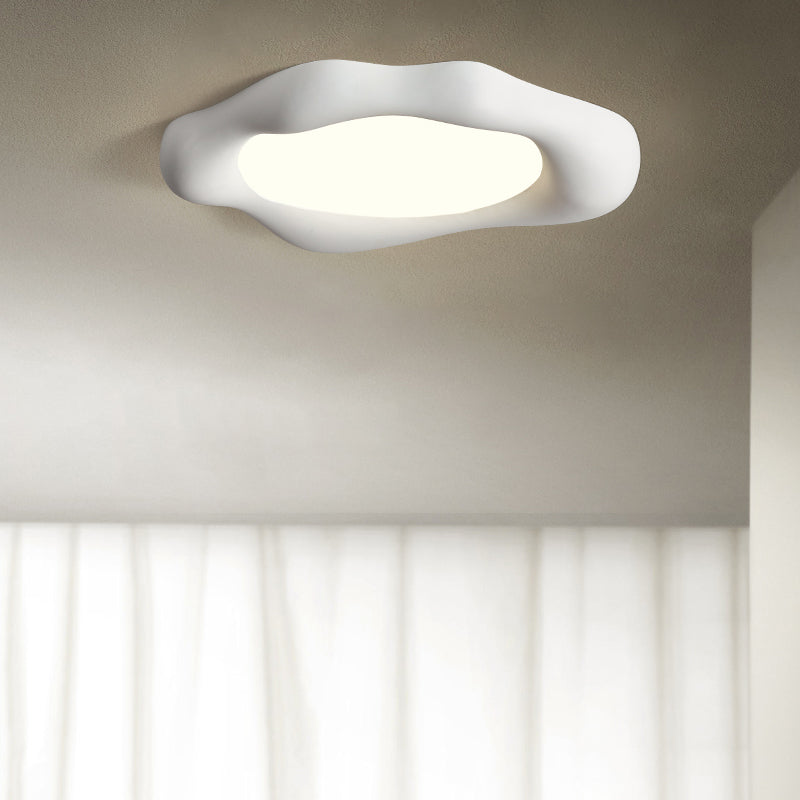 Unique LED Flush Mount Nordic Steel and Acrylic Ceiling Flush