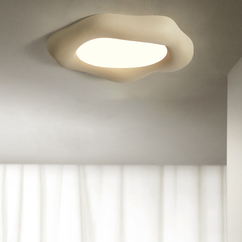 Unique LED Flush Mount Nordic Steel and Acrylic Ceiling Flush