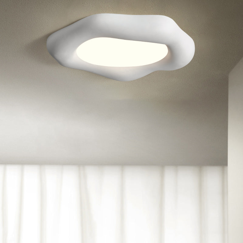 Unique LED Flush Mount Nordic Steel and Acrylic Ceiling Flush