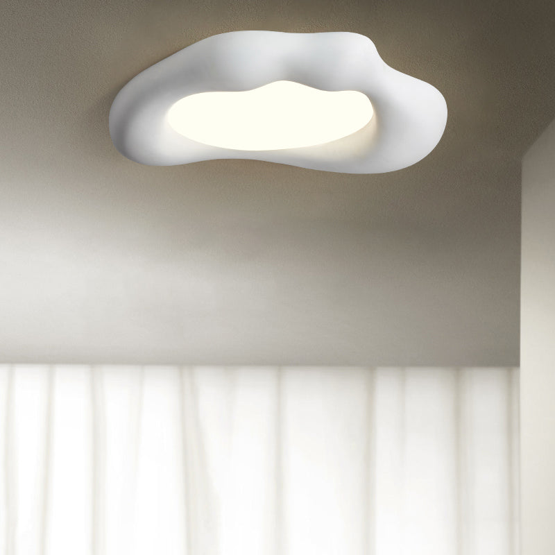 Unique LED Flush Mount Nordic Steel and Acrylic Ceiling Flush